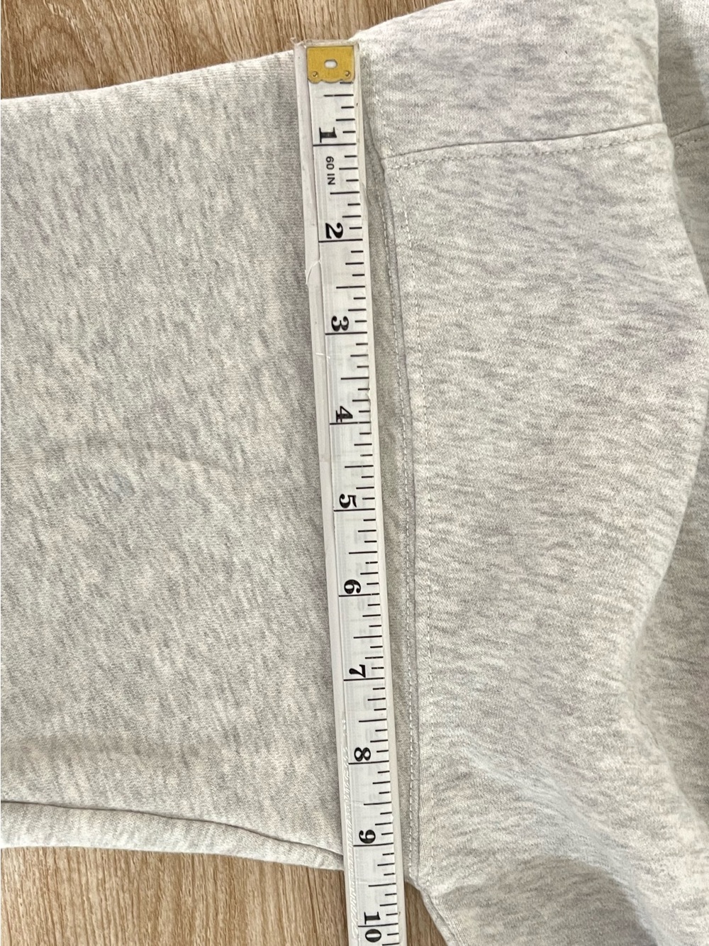 Abercrombie & Fitch Women’s Size XL US Quarter Zip Sweatshirt Light Gray - Picture 11 of 15